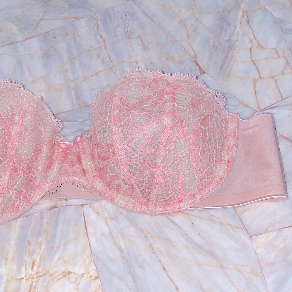 Victoria Secret 32b Multi-Way Push -Up Beige - image 2